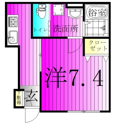 レフォルテ～Reforte～ 102号室 間取り