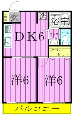 サンライトパレス 間取り図