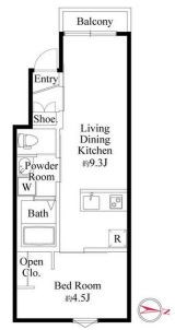 コンセプトビルド本木東町 間取り図
