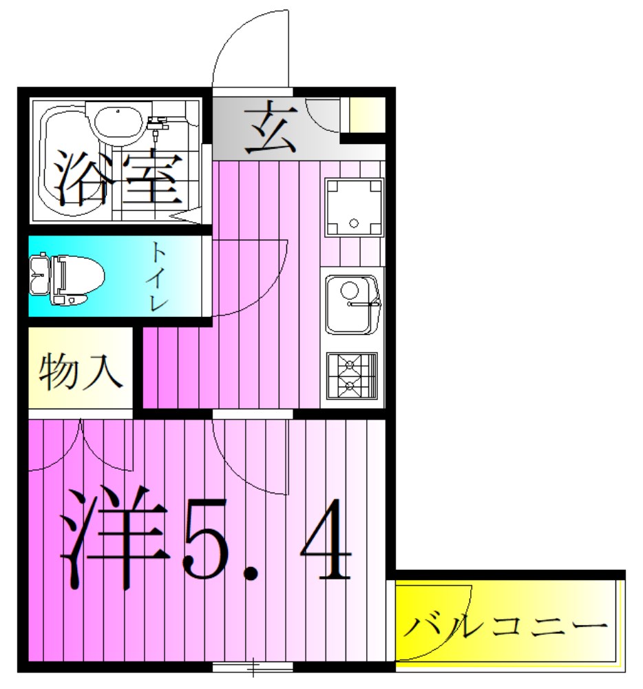 さくらルミナス 間取り図