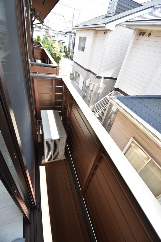 Pera六実 ベランダ