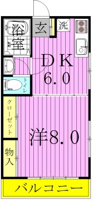 ラバーゼ東綾瀬 間取り図