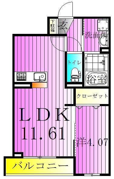 ａｎｇｅｌｏ 間取り図