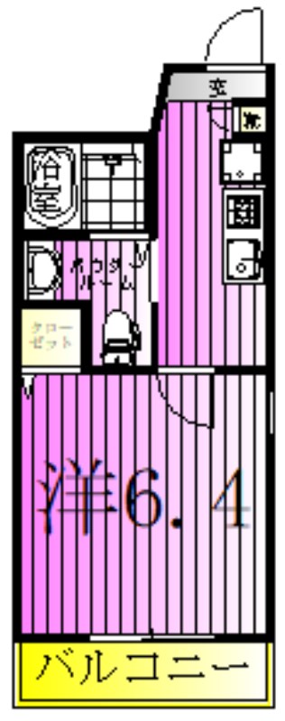 La　Rosa　Azul　Aoi 間取り図