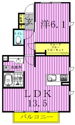 シャルマン　ヴィラ 101号室 間取り