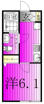 Di Cuore北柏 202号室 間取り