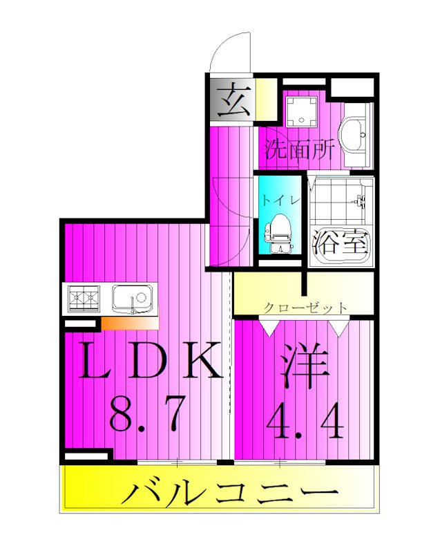プライム　メゾン  間取り図