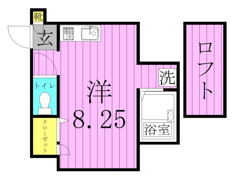 ハッピークローバー 間取り図