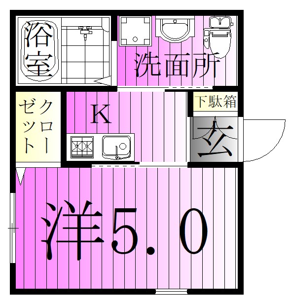 Maison de L&amp;#39;aile 間取り図