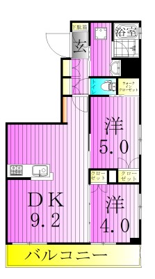 南千住レジデンス 間取り図