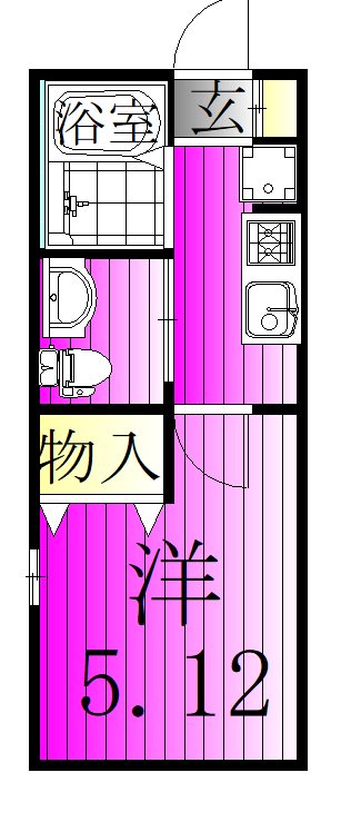 ＮＳＧＡＴＥ五反野  間取り図
