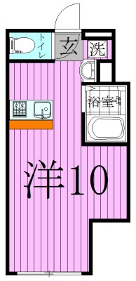 Ｆｉｌｉa北千住 間取り図