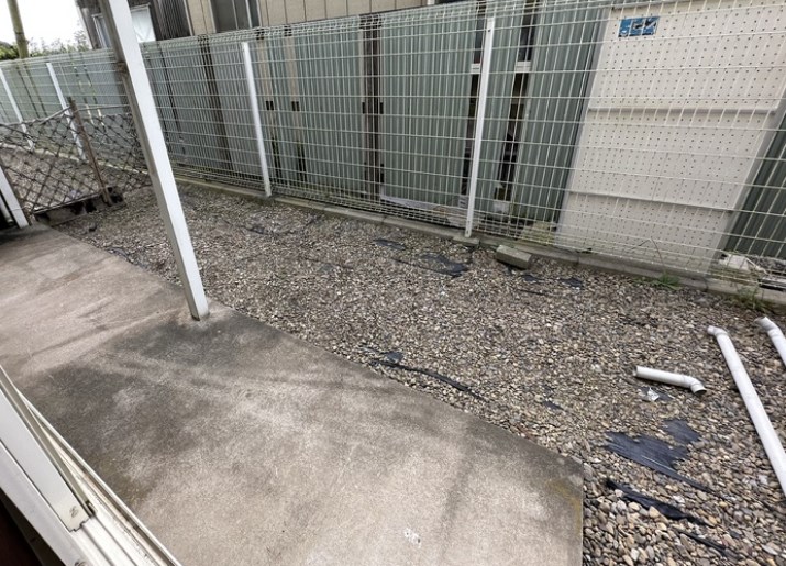 秋本コーポ ベランダ