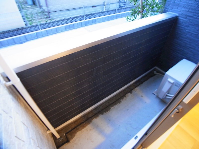 シャン　ド　フルール ベランダ