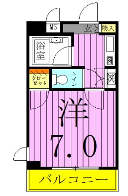 ＫＦビル 間取り図