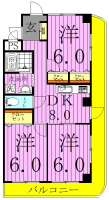 竹ノ塚保木間二丁目ビル 間取り図