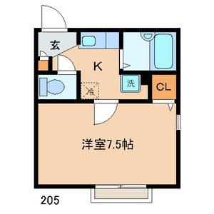 セレ金町 間取り図