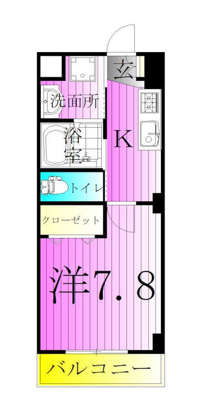 星野マンション  間取り図