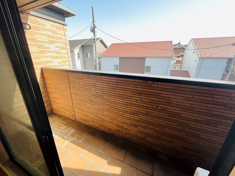 チュリス竹ノ塚 ベランダ