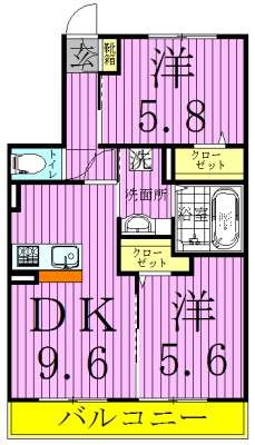 エトワール（興野） 間取り図