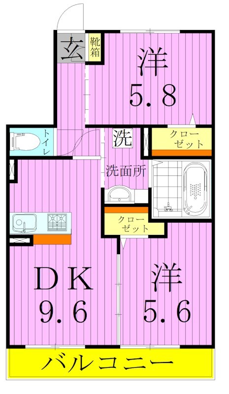 エトワール（興野） 間取り図