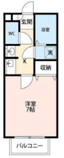 サンコート江戸川台 202号室 間取り