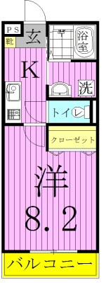 ソレアード　ビオス 間取り図