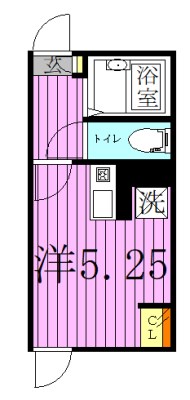 マーレ千住仲町 間取り図