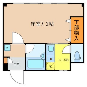 Le ciel Cloud　～ルシエルクラウド～ 間取り図