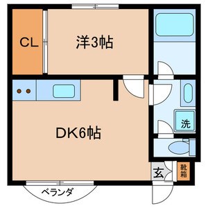 オプサス西新井 間取り図