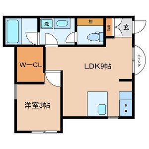 オプサス西新井 間取り図