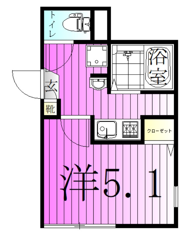 グランクオール日ノ出町  間取り