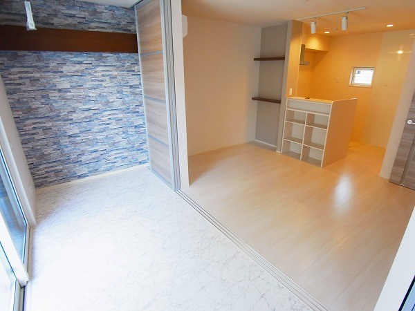 サイドガーデン南増尾　A棟 リビング