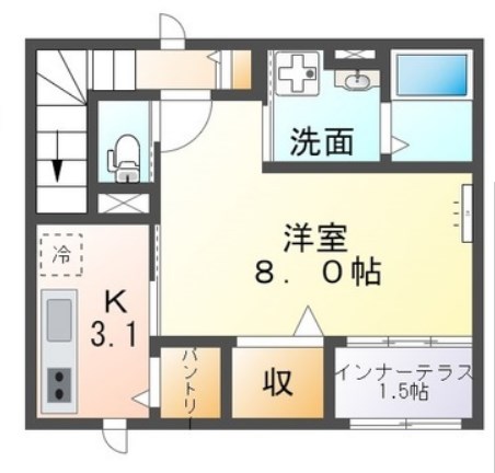 レフォルテ～Reforte～ 202号室 間取り