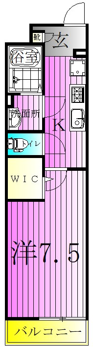 SPハウス扇大橋 間取り図