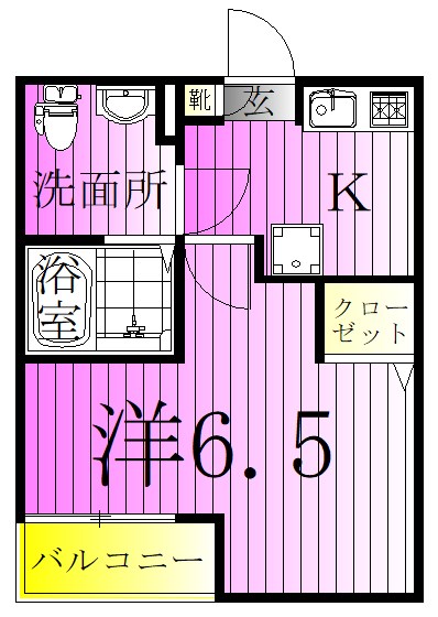 フォレスティエール 間取り図