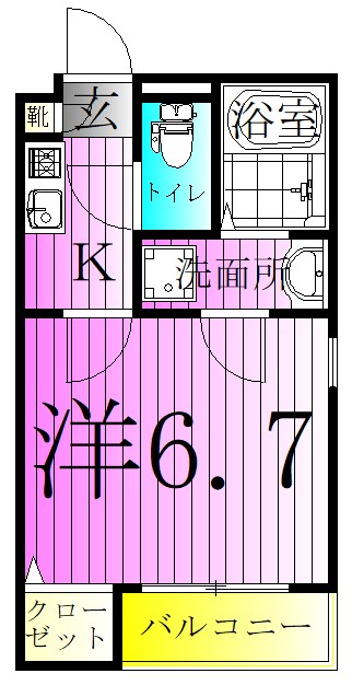 アル・ソーレ青砥 間取り図