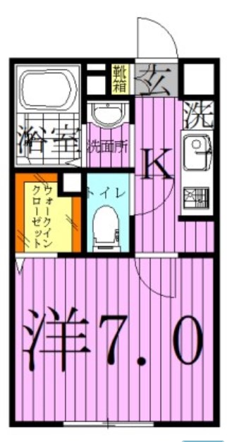 シャルム  間取り図