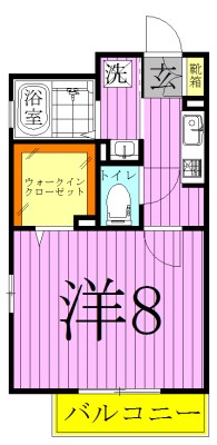 ブルーバード  間取り図