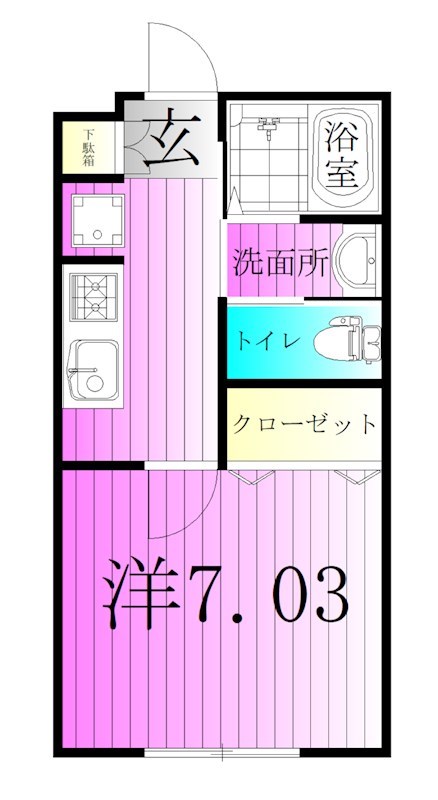 LANDS梅島 間取り