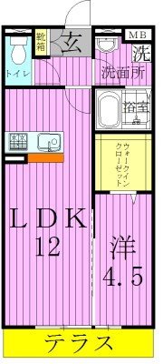 ヴェリナ 間取り図