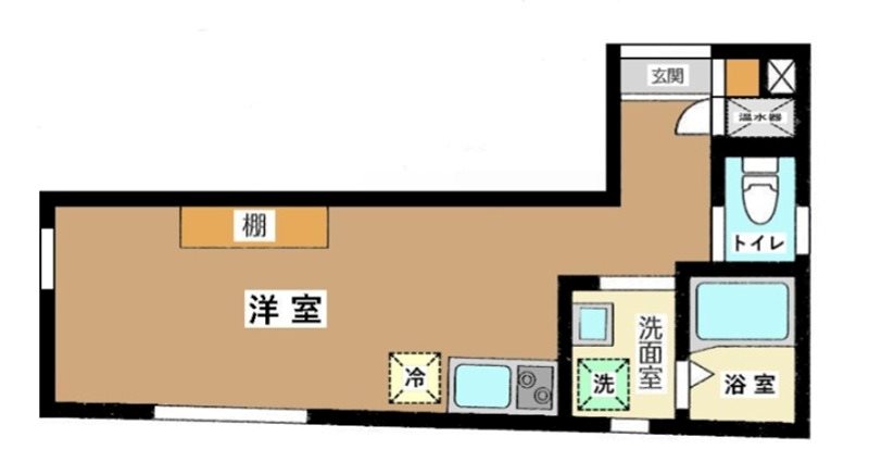 ラ・フォート北千住 間取り図