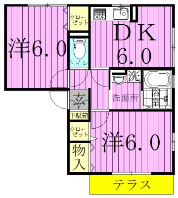 ピアドール 間取り