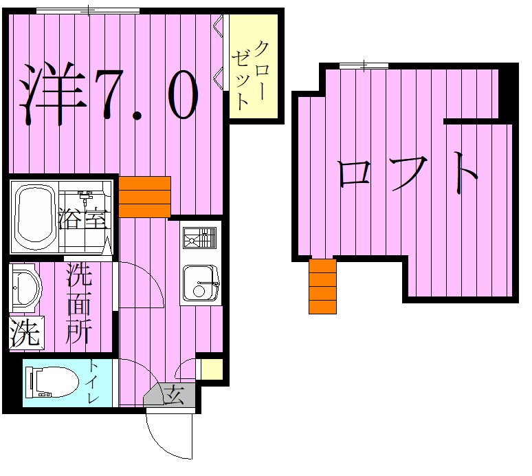ダリアステート西新井 間取り図