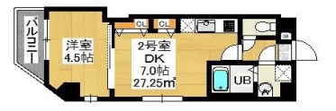 レガーロ西馬橋 702号室 間取り