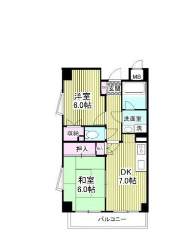 メゾン・ド・アイ弐番館 211号室 間取り