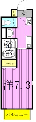 メゾンドボヌール 間取り図