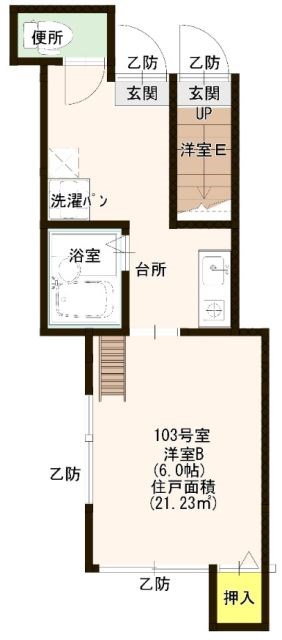 リヴィエール綾瀬 間取り図