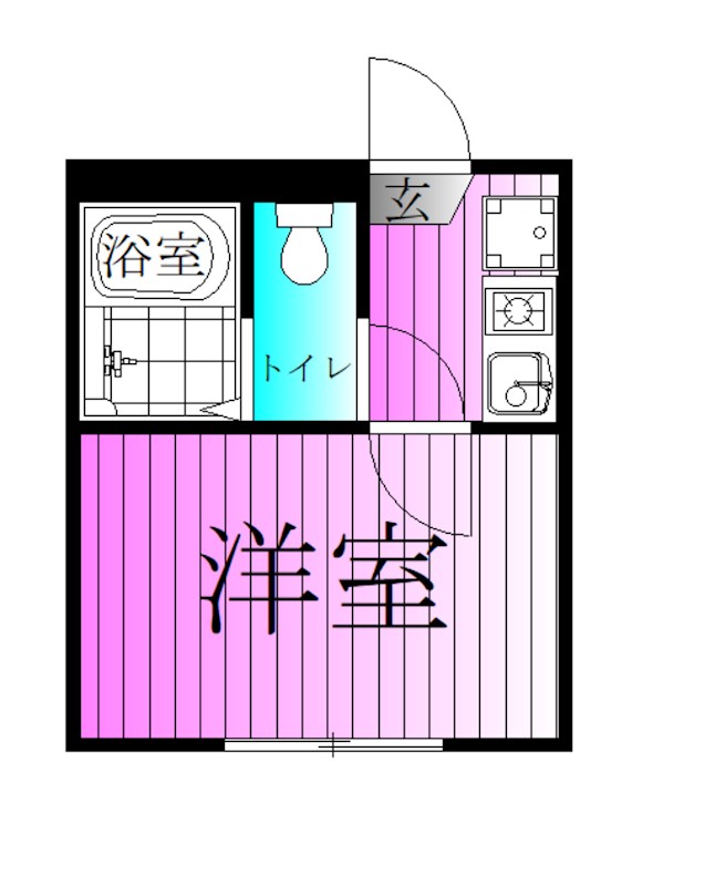 シャンテ綾瀬 間取り図