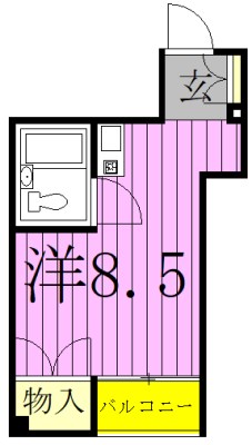 カーザ・ディ・ファミリア 間取り図